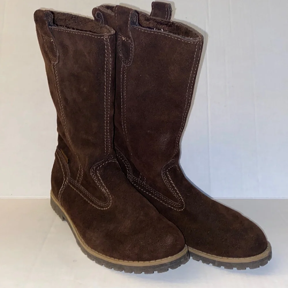 Khombu Copley Brown Suede Winter Boots